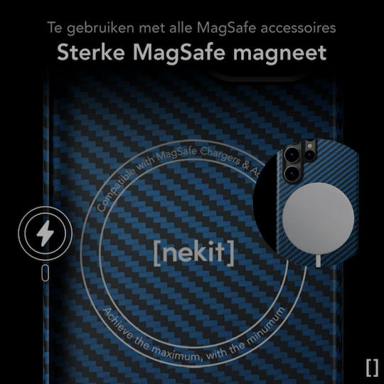 Nekit Handyhülle Kunststoff / Aramidfaser 1mm Blau Galaxy S26 Ultra