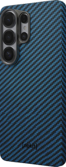 Nekit Handyhülle Kunststoff / Aramidfaser 1mm Blau Galaxy S26 Ultra