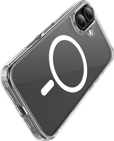 Hoco Magnetic Series Airbag Back Cover Σιλικόνης Διάφανο (iPhone 17)