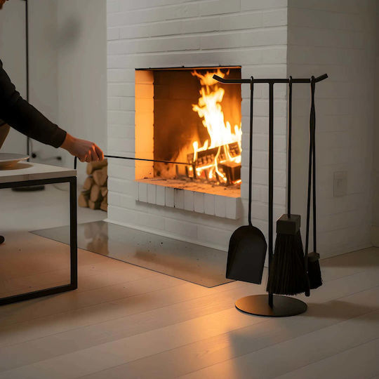 Phos & Gaia Fireplace Tool Set With Stand Holder