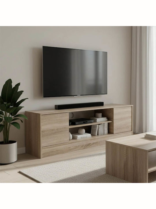 TV Stand Sasa Sonoma L120xW35xH41.5cm
