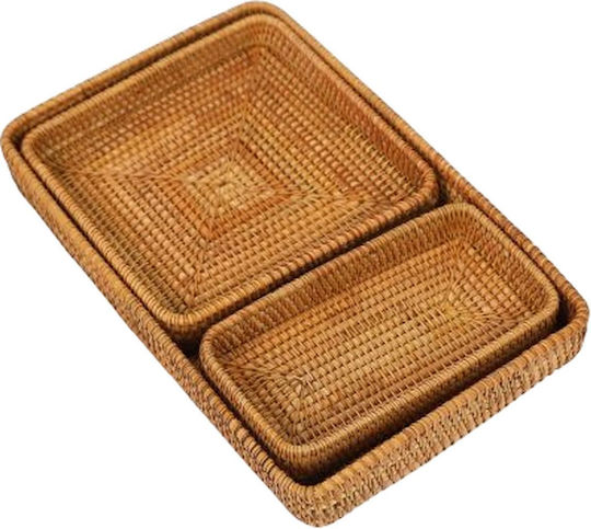 Polihome Δίσκος Σερβιρίσματος 37cm 3τμχ