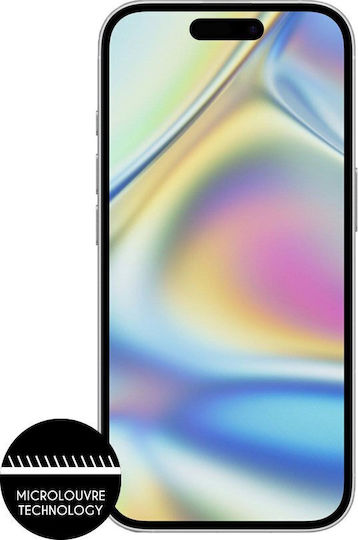 Idol 1991 0.25mm Full Glue Privacy Tempered Glass Μαύρο (Iphone 17e)