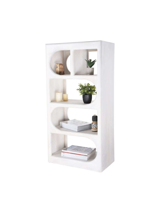 Bücherregal Kommo Weiß 60x35x120cm