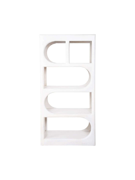Bücherregal Kommo Weiß 60x35x120cm