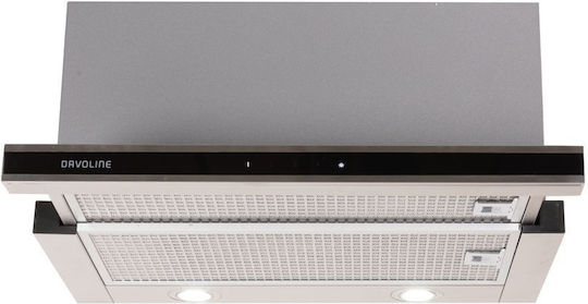 Davoline Delos Pro Συρόμενος Απορροφητήρας 60cm Inox
