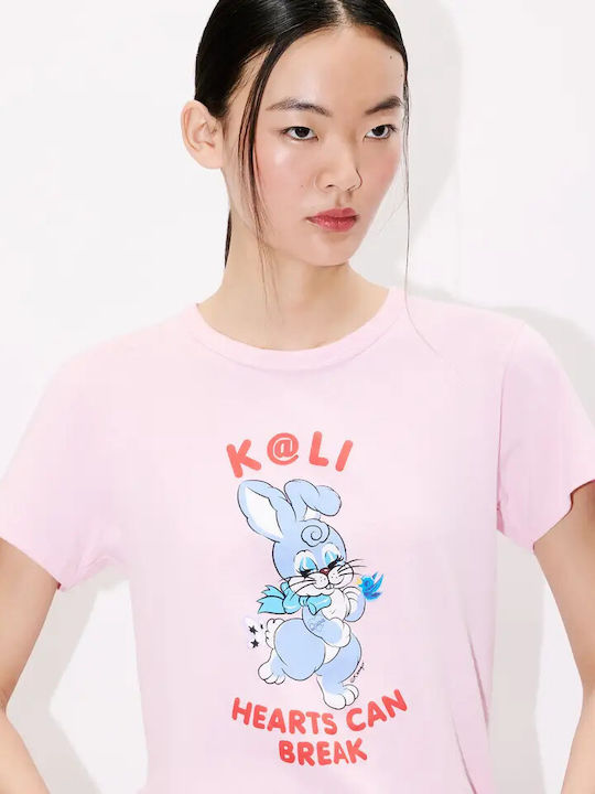 Women's T-shirt Flamingo Pink