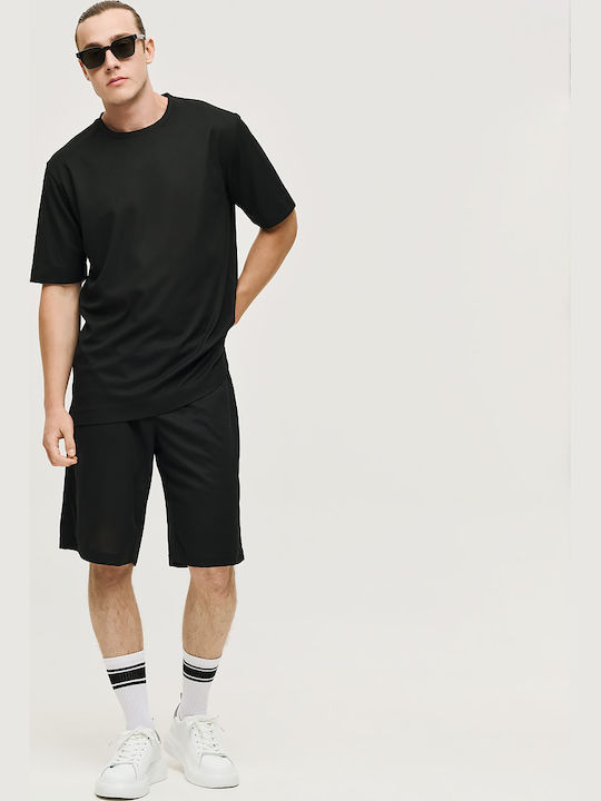 T-shirt Μαύρο