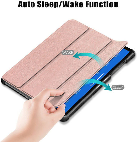 Flip Cover Θήκη Lenovo Tab M10 Fhd Plus Tab M10 Plus Tb X606f Rose Gold Oem
