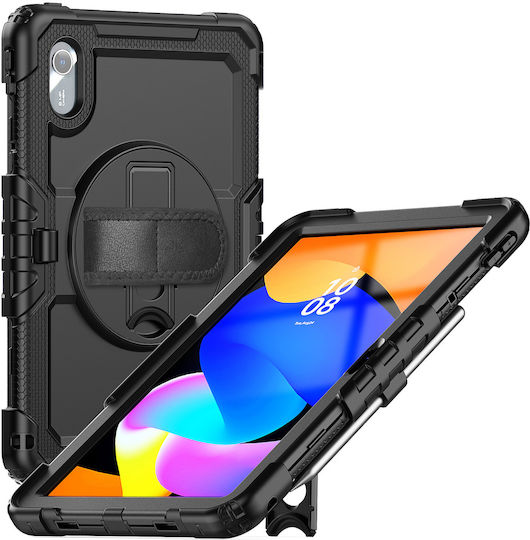 Θήκη Mad Mask 360 Διάφανη Προστατευτική Πρόσοψη Tablet Lenovo Tab M11 11.0" Tb-330 Lenovo Idea Tab 11.0" Tb-336 Μαύρο