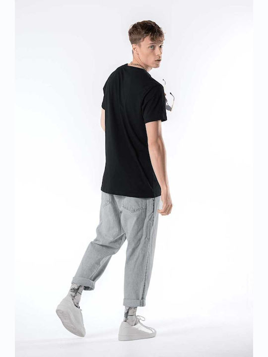 T-shirt Μαύρο