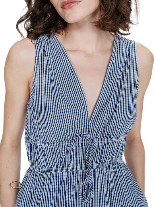 Summer Midi Dress Blue