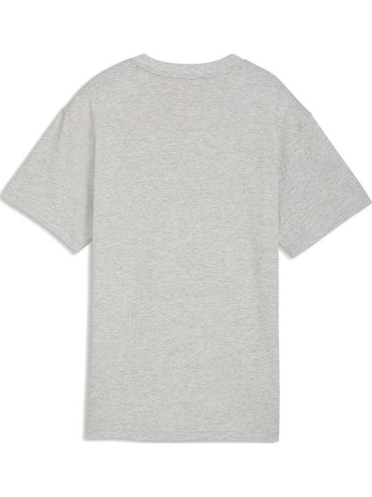 PUMA Kids T-shirt Gray Essentials Logo
