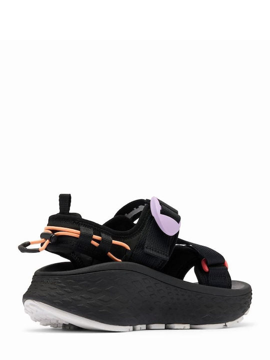 Konos Women's Flat Sandals Sporty Black