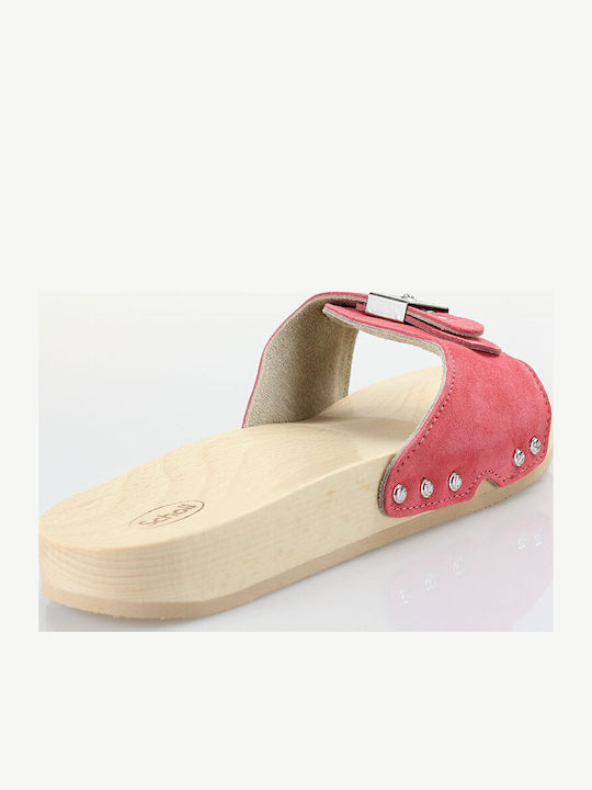 Scholl Pescura Кожени Анатомични Дамски Сандали Оранжеви
