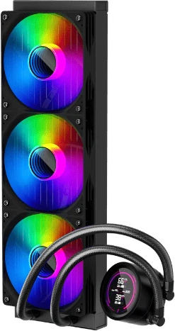 1STPLAYER Thunderstorm TS4 360 Υδρόψυξη AIO CPU με 3 Ανεμιστήρες 120mm και ARGB Φωτισμό