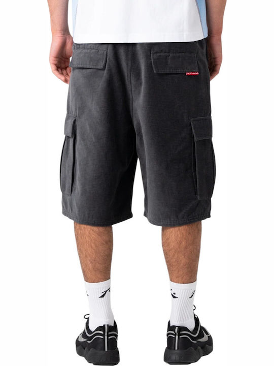 Pantaloni Scurți Bărbați Cargo Gri