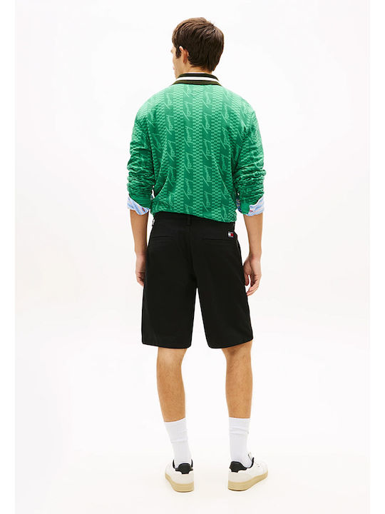 Tommy Hilfiger Scanton Ανδρική Βερμούδα Chino Μαύρη