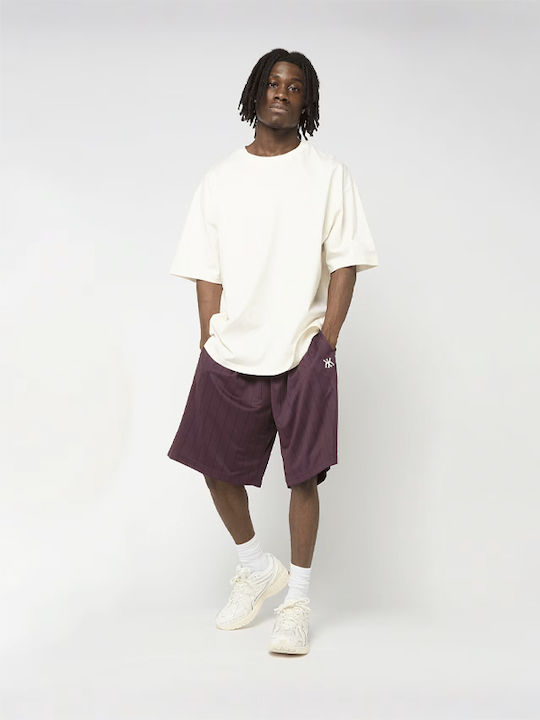 Pantaloni Scurți Bărbați Sport Violet