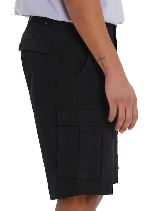 Men's Cargo Black Bermuda