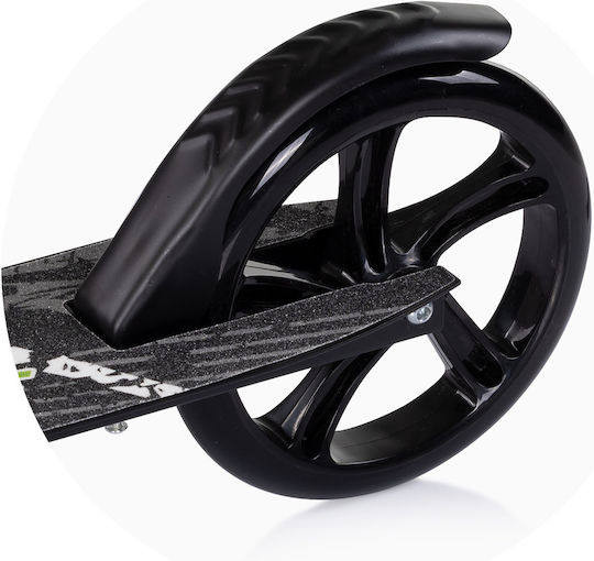 Kinderroller Klappbar Swift 2-Rad für 8+ Jahre Schwarz