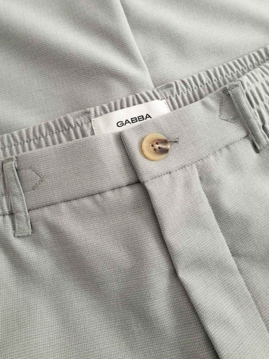 Monza Trousers in Straight Leg Mineral Gray
