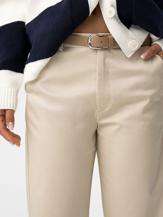 Women's Chino Trousers Ecru