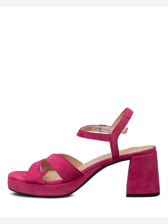 Fuchsia Sandals