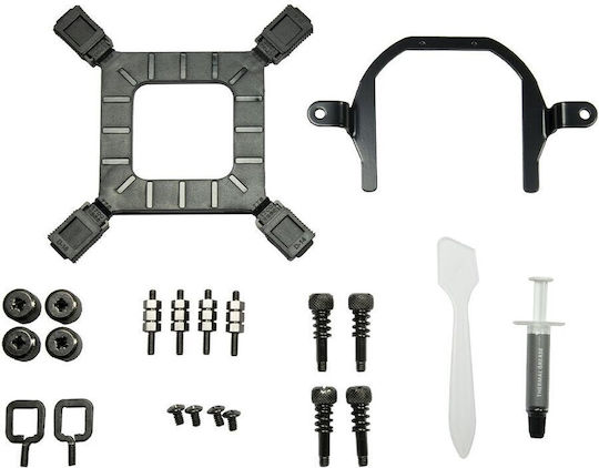 Inter-Tech LC-240 Water Cooling System AIO CPU with 2 120mm Fans and ARGB Lighting
