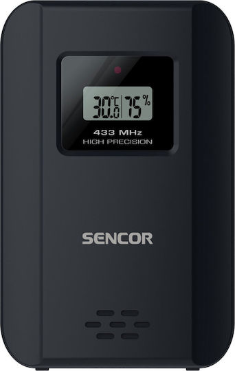 Sencor Επιτραπέζιο Ψηφιακό Ρολόι Μαύρο SWS 5800