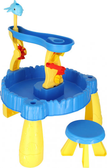 ikonka Sandbox Play Toy Blue for Ages 3+