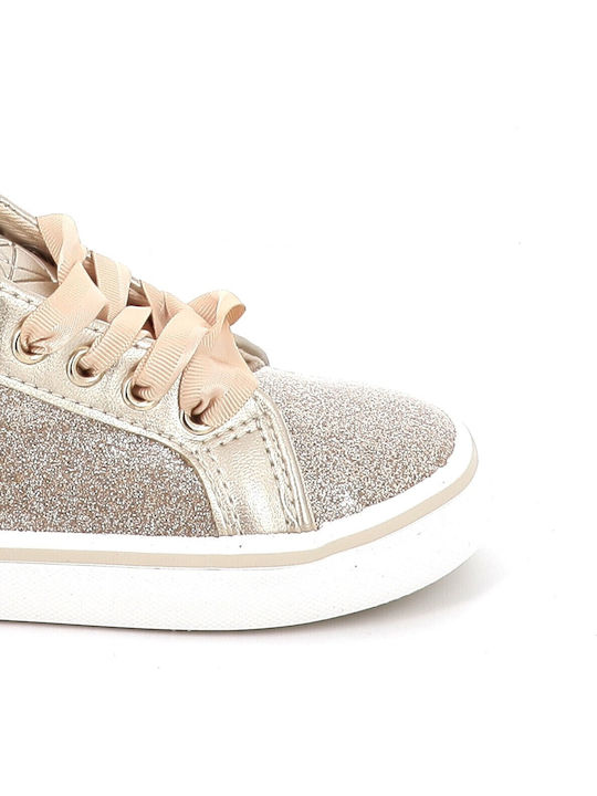 Casual Kids Sneakers Gold