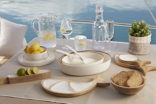 Marine Business Μπωλ Σερβιρίσματος Στρογγυλό από Μελαμίνη με Διάμετρο 13.21εκ. 6τμχ