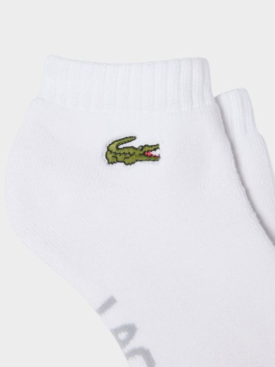 Lacoste Ανδρικές Κάλτσες Λευκό 3Pack Lacoste Ανδρικές Κάλτσες Λευκό 3Pack
