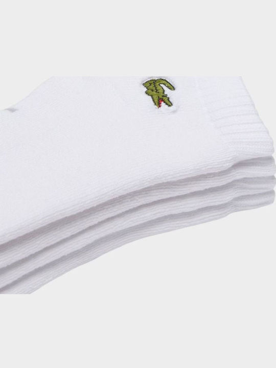 Lacoste Мъжки Чорапи Бели 3Pack