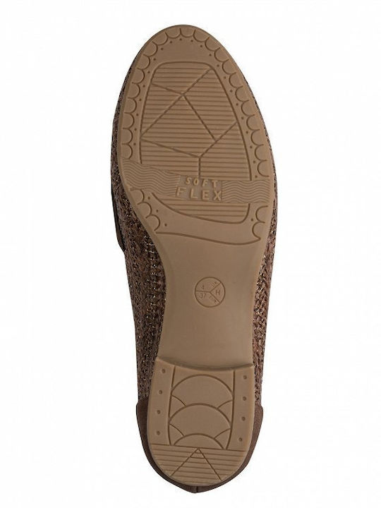Women's Loafers in Brown Colour