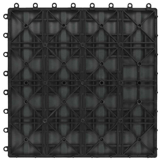 vidaXL Tile for Garden Flooring from WPC 3x3cm 11 Pieces
