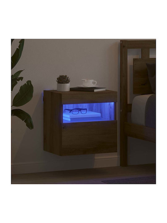 Wooden Brown Bedside Table 40x30x40cm