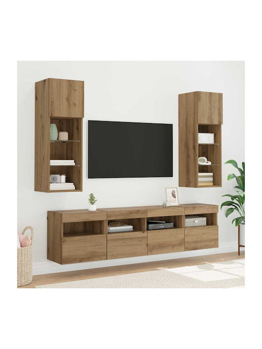 Wooden Brown Bedside Table 40x30x40cm