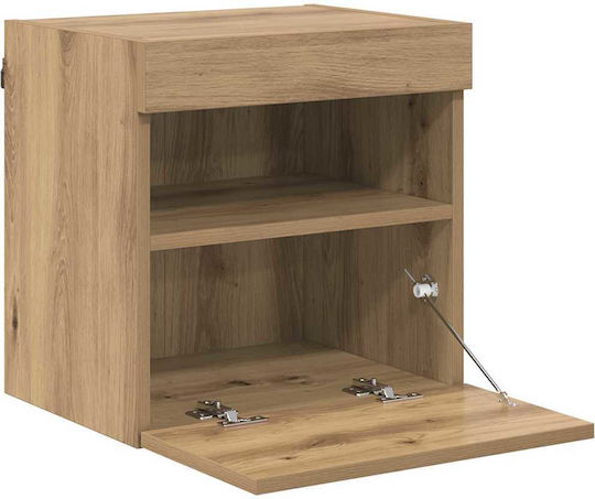 Wooden Brown Bedside Table 40x30x40cm