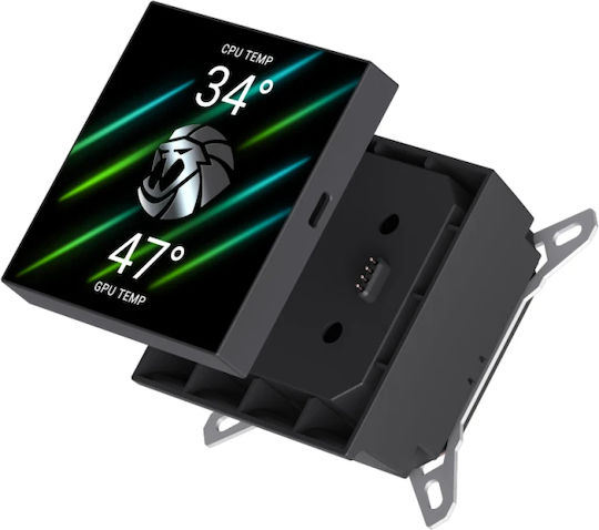 GameMax Glacier 360 Υδρόψυξη AIO CPU με 3 Ανεμιστήρες και ARGB Φωτισμό