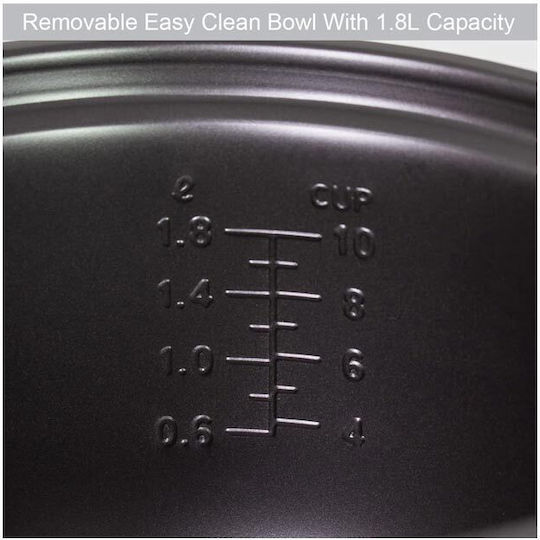 Royalty Line Rice Cooker 700W with Capacity 1.8lt