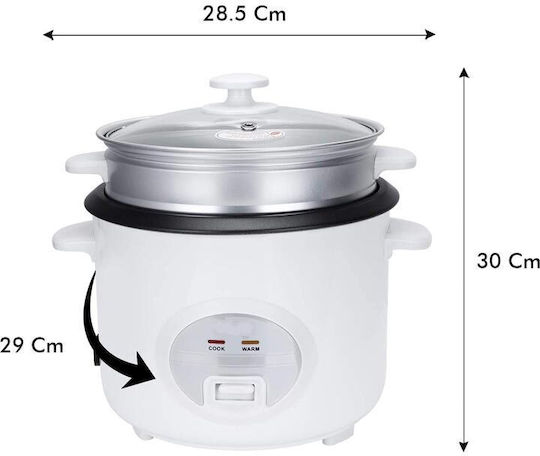 Royalty Line Rice Cooker 700W with Capacity 1.8lt