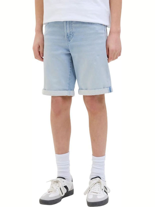 Pantaloni Scurți/Bermude Denim Jjirick Jjicon Albastru Deschis