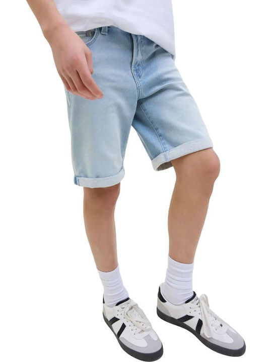 Pantaloni Scurți/Bermude Denim Jjirick Jjicon Albastru Deschis