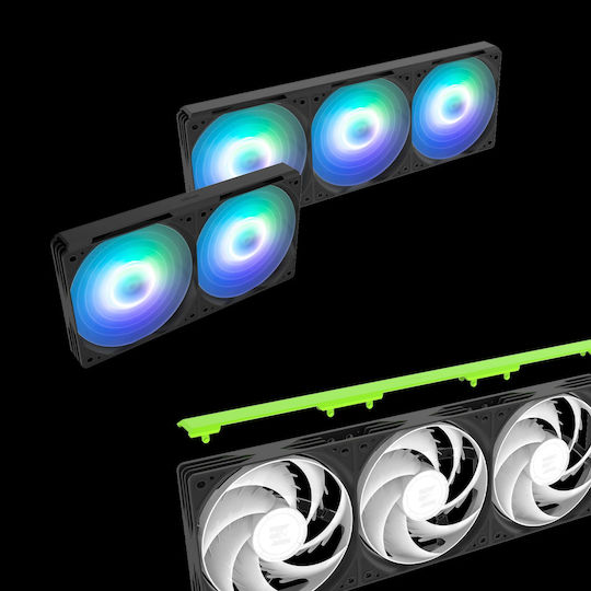 Zalman Alpha2 SE A36 Υδρόψυξη AIO CPU με 3 Ανεμιστήρες 120mm και ARGB Φωτισμό Λευκή