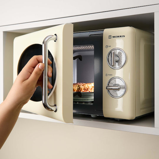 Morris Microwave Oven with Grill 20lt Beige