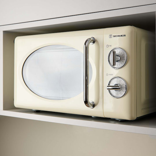 Morris Microwave Oven with Grill 20lt Beige