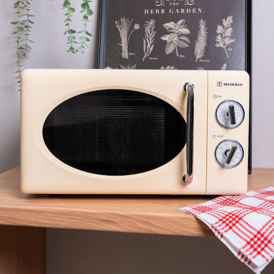 Morris Microwave Oven with Grill 20lt Beige