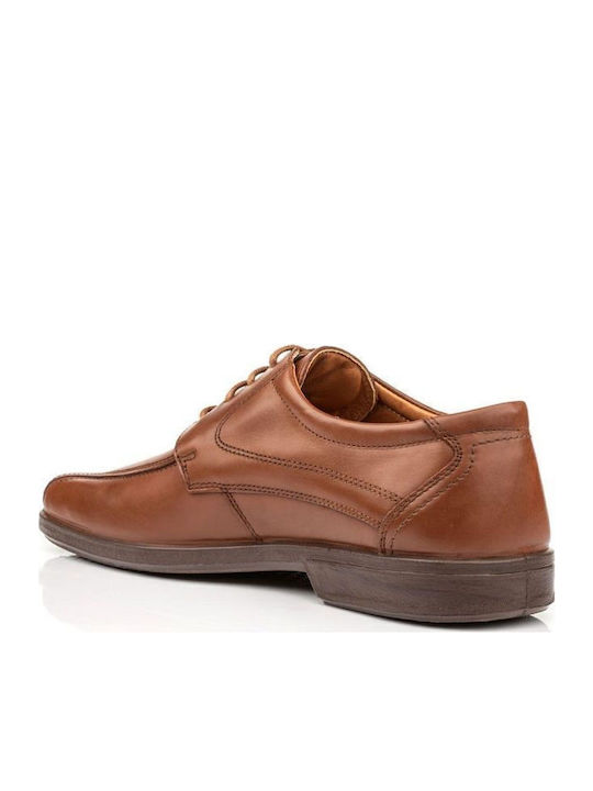Leather Men's Casual Shoes Anatomic Brown
